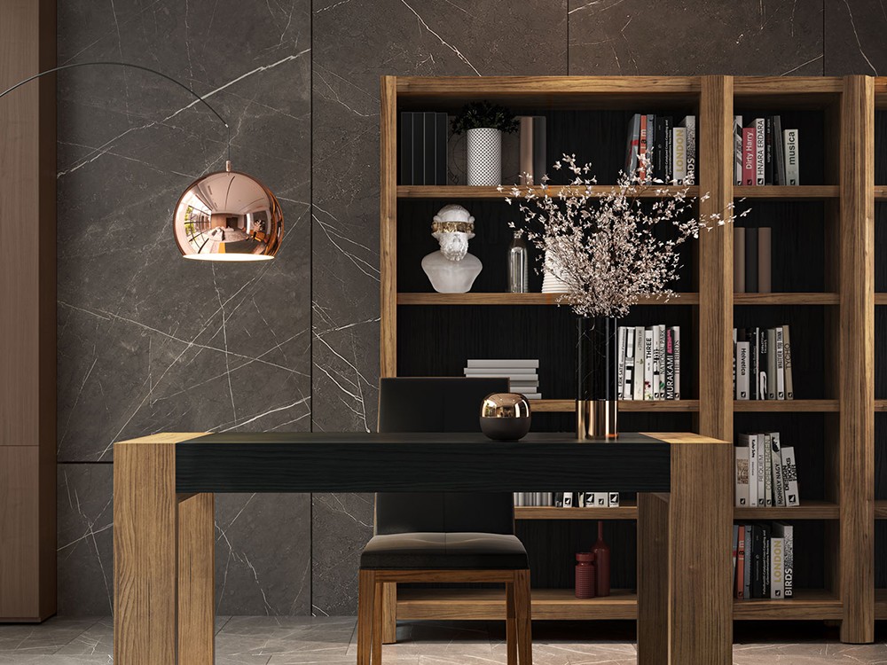 Librero de madera maciza de estilo clásico Lyon de Grupo Seys - 4