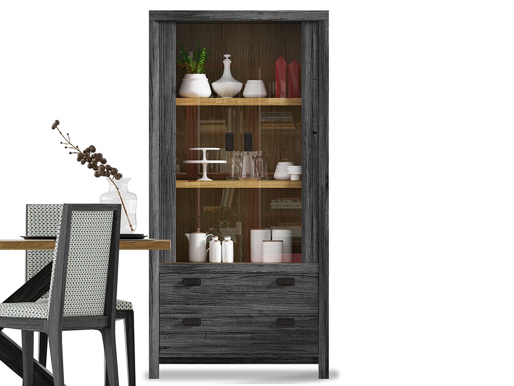 Vitrina Lyon de madera maciza de Grupo Seys - 7