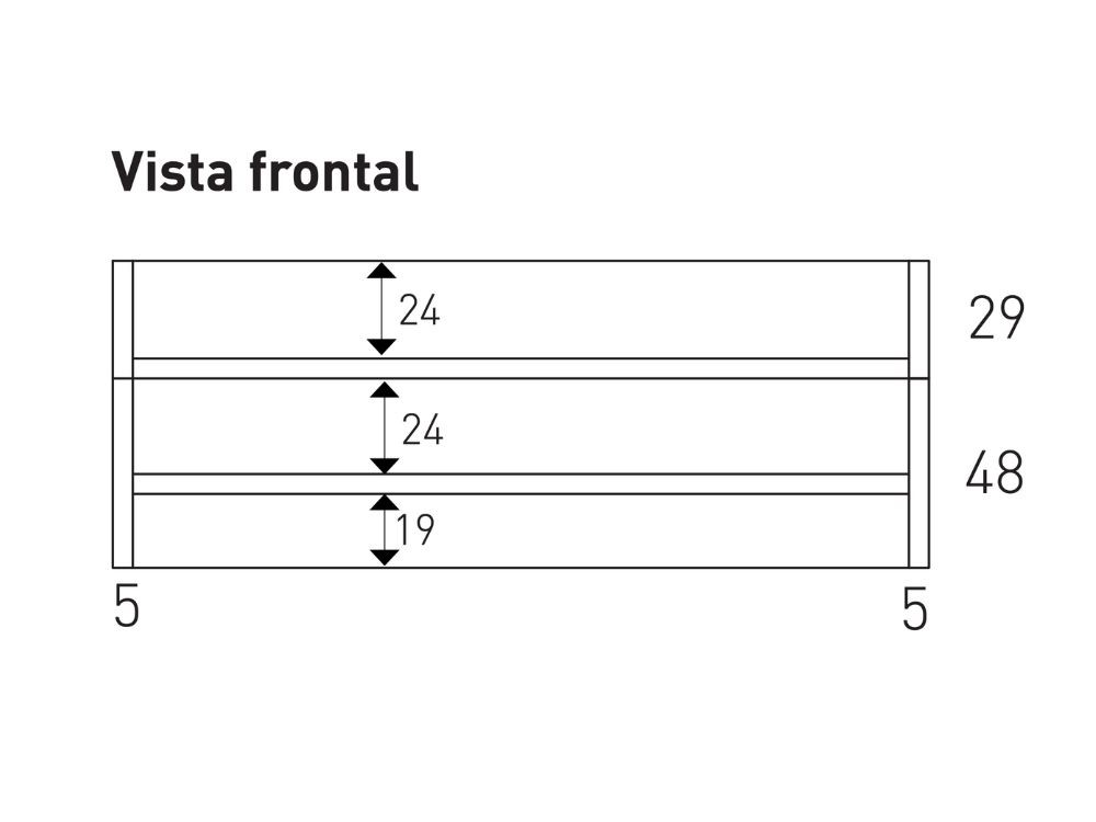 Cama compacta con cajones Flow 36 jotajotape