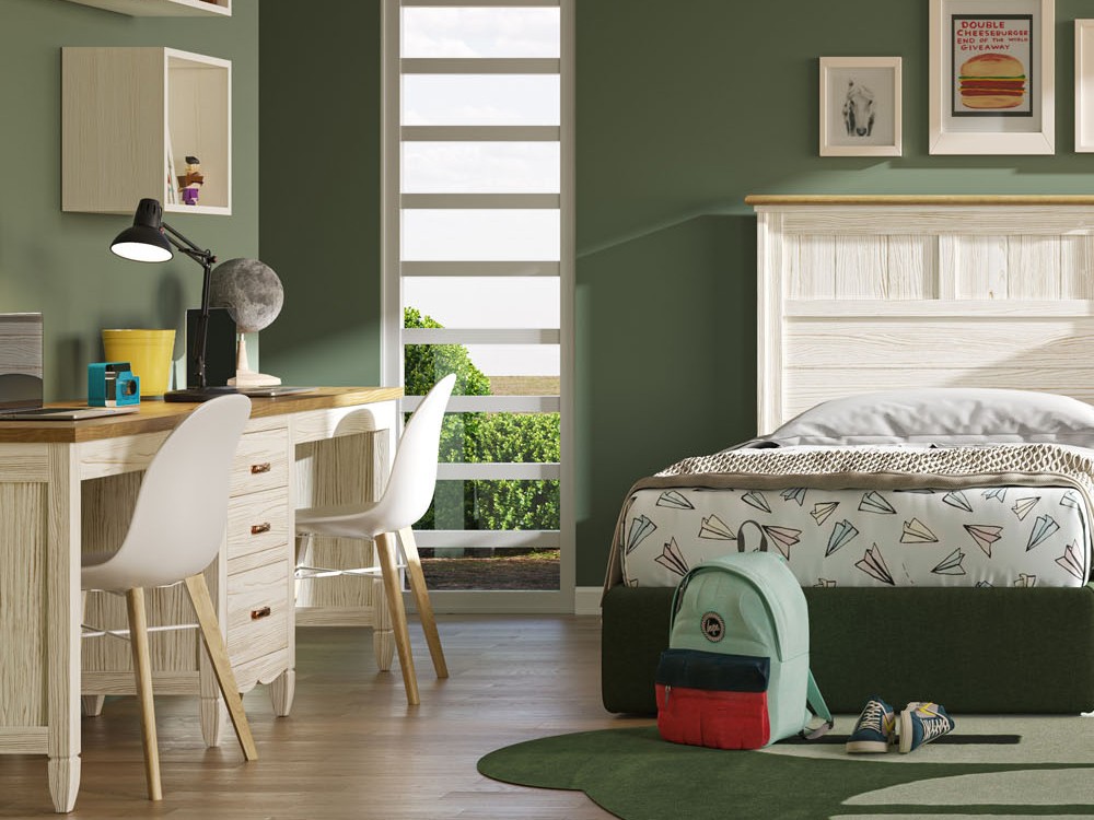 Mesa de estudio doble Amberes de Grupo Seys - 5