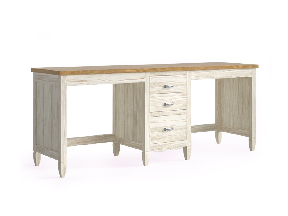 Mesa de estudio doble Amberes de Grupo Seys - 4