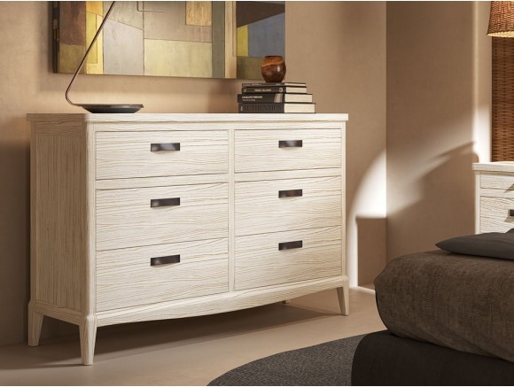 Cómoda Quebec de madera maciza de Grupo Seys - 1