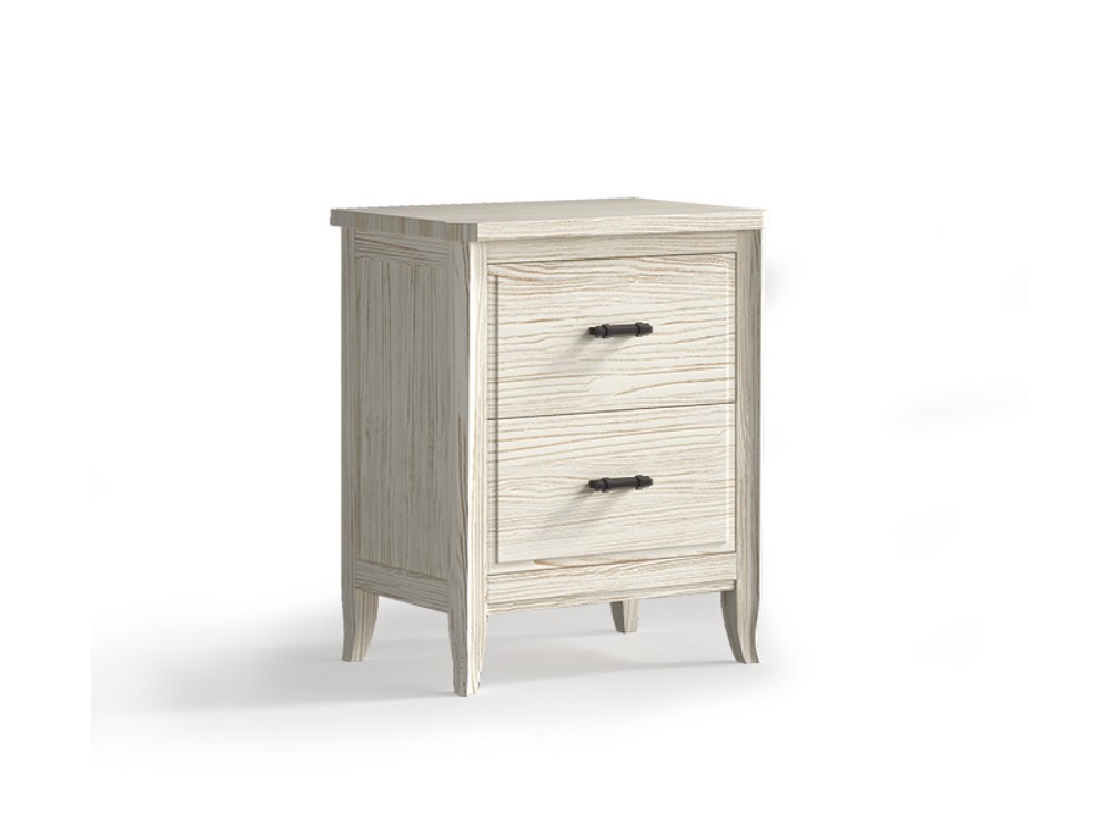 Mesita de noche Génova de madera maciza disponible en varias medidas de Grupo Seys - 3