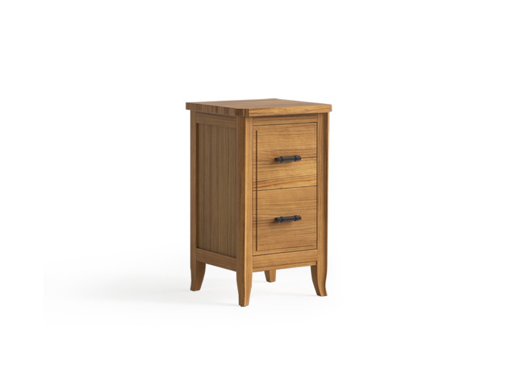 Mesita de noche Génova de madera maciza disponible en varias medidas de Grupo Seys - 8