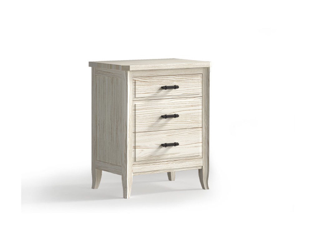 Mesita de noche Génova de madera maciza disponible en varias medidas de Grupo Seys - 9