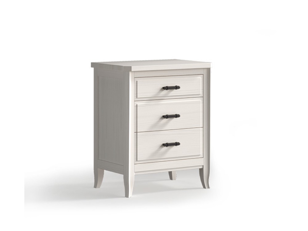 Mesita de noche Génova de madera maciza disponible en varias medidas de Grupo Seys - 10