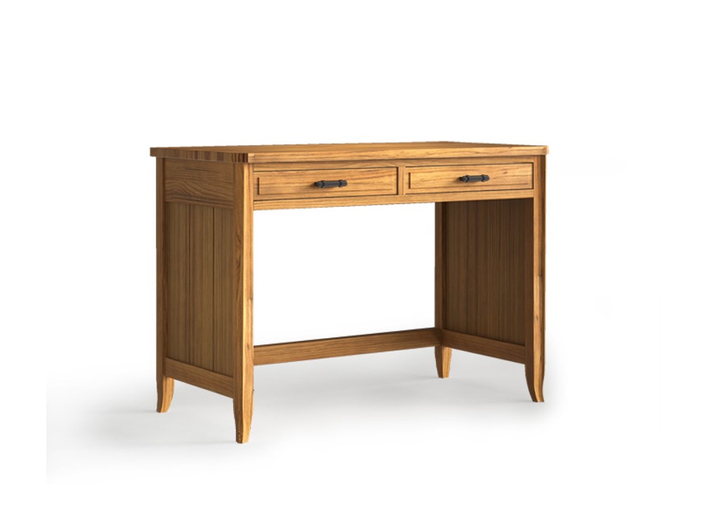 Escritorio Génova de madera maciza y diseño clásico de Grupo Seys - 4