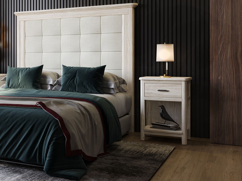 Mesita de noche con un cajón Cerdeña de Grupo Seys - 8