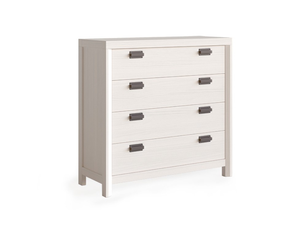 Cómoda con cuatro cajones de madera maciza Lyon Grupo Seys - 2
