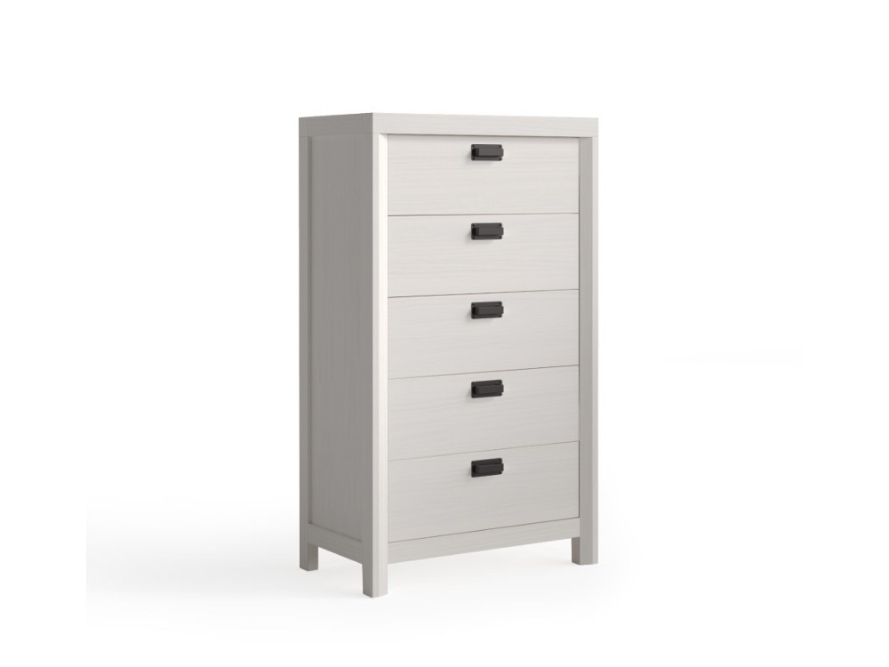 Sifonier con cinco cajones de madera maciza Lyon Grupo Seys - 2