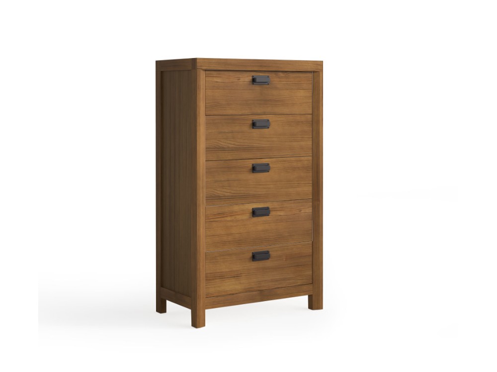 Sifonier con cinco cajones de madera maciza Lyon Grupo Seys - 4