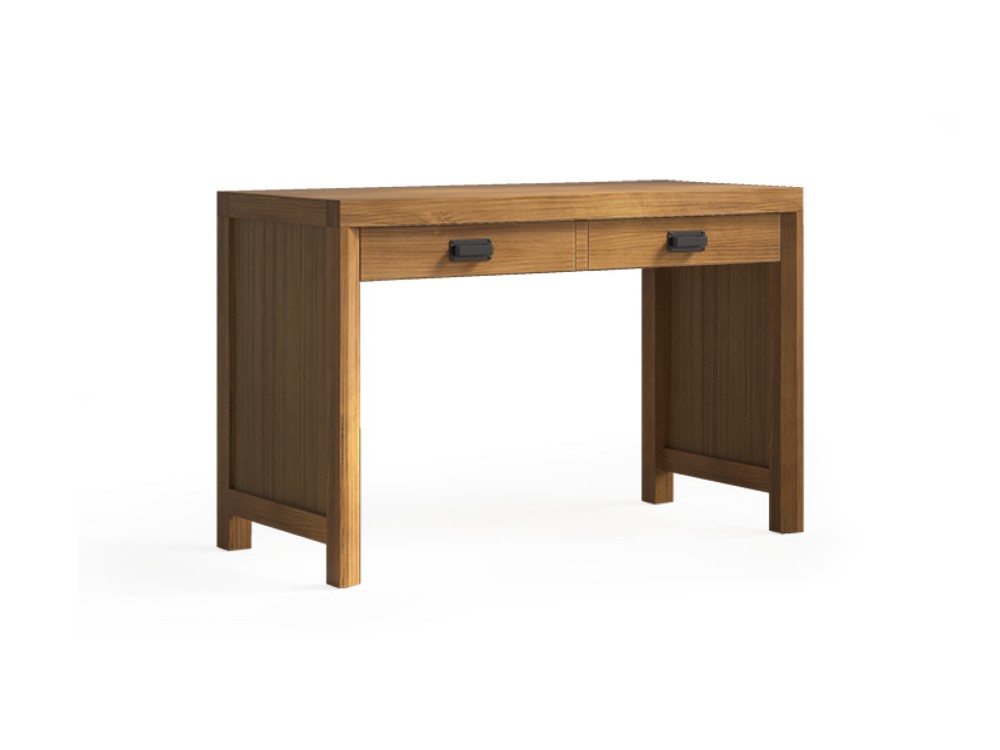 Mesa de estudio Lyon de madera maciza con dos cajones de Grupo Seys - 7