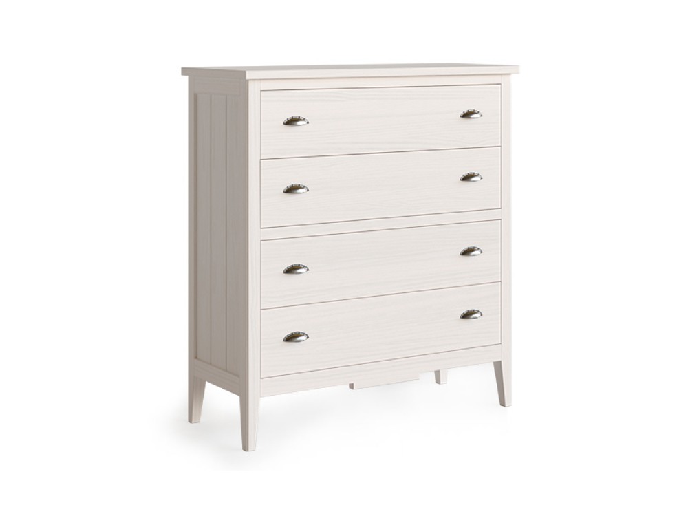 Cómoda Nantes de madera maciza con cuatro cajones de Grupo Seys - 2