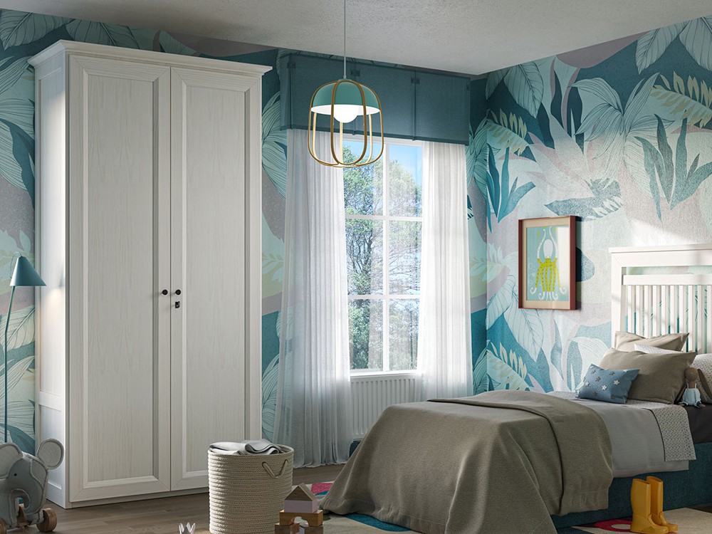 Armario Liria de puertas batientes en madera maciza de Grupo Seys - 1