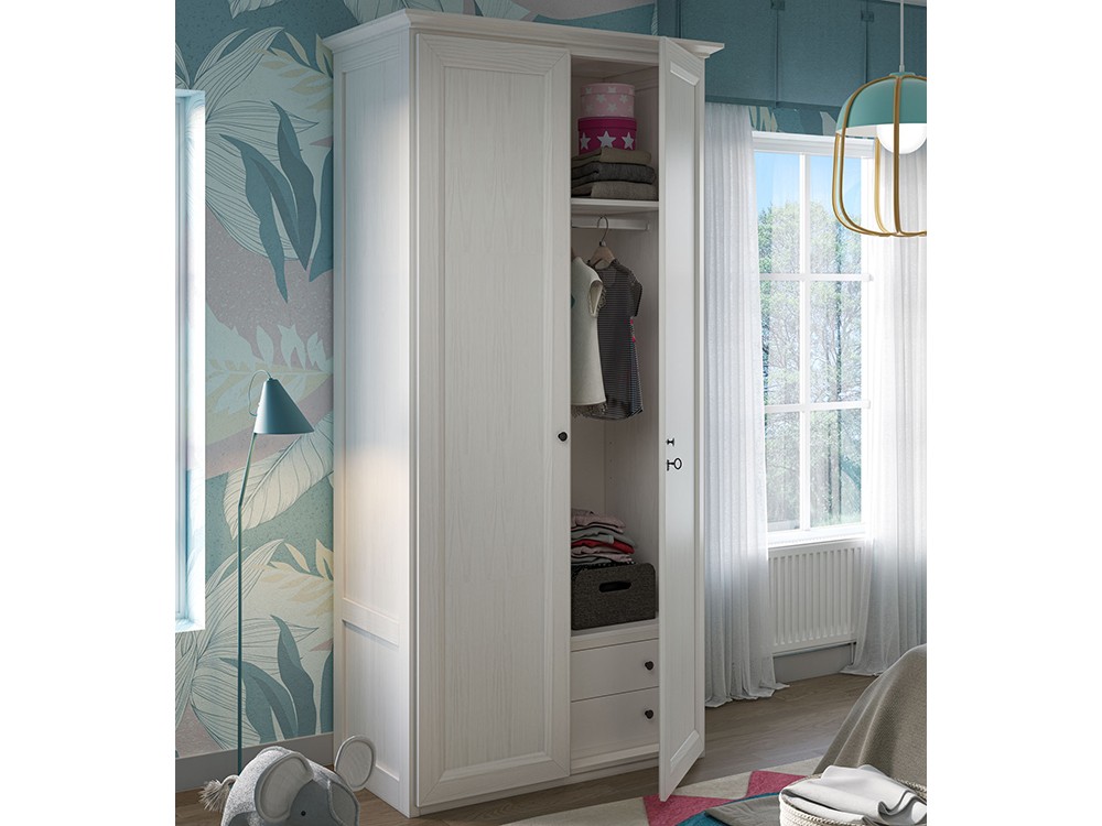 Armario Liria de puertas batientes en madera maciza de Grupo Seys - 19