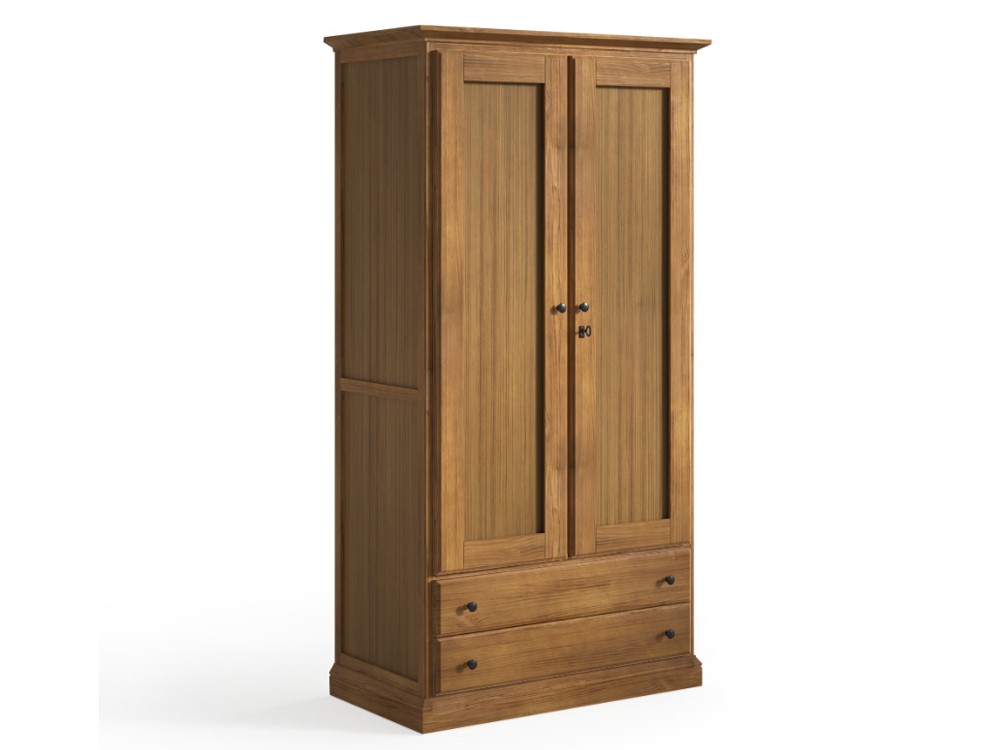 Armario Benua de dos o tres puertas de madera maciza de Grupo Seys - 3