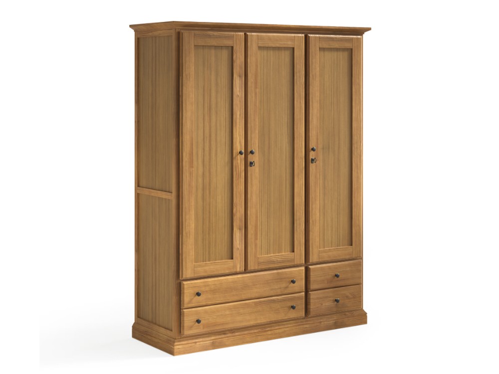 Armario Benua de dos o tres puertas de madera maciza de Grupo Seys - 5