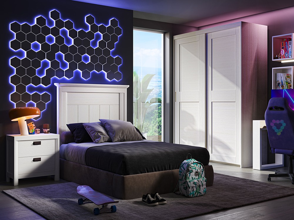 Armario de puertas correderas de madera maciza de Grupo Seys - 9