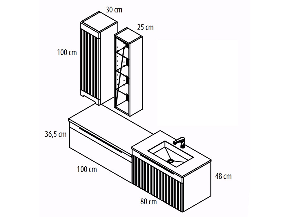 Mueble de baño Marsala 13 de Grupo Seys - 5