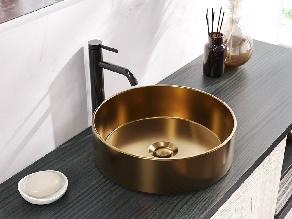 Lavabo Circus de porcelana esmaltada de Grupo Seys - 1