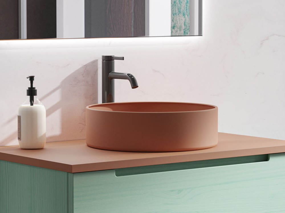 Lavabo Circus de porcelana esmaltada de Grupo Seys - 3