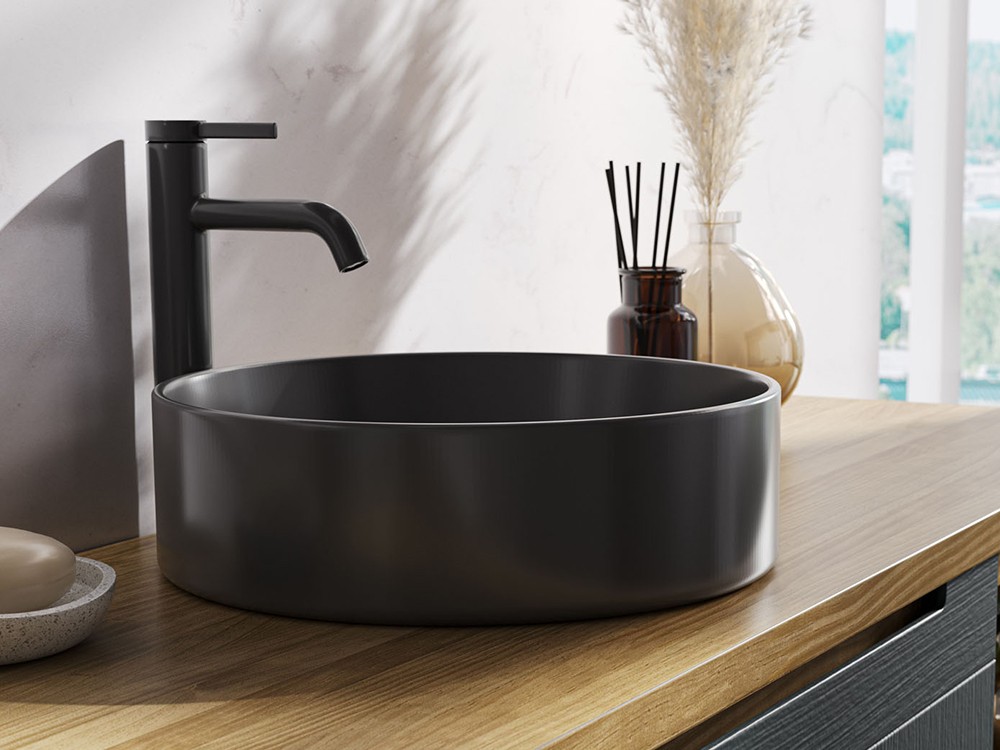 Lavabo Circus de porcelana esmaltada de Grupo Seys - 2