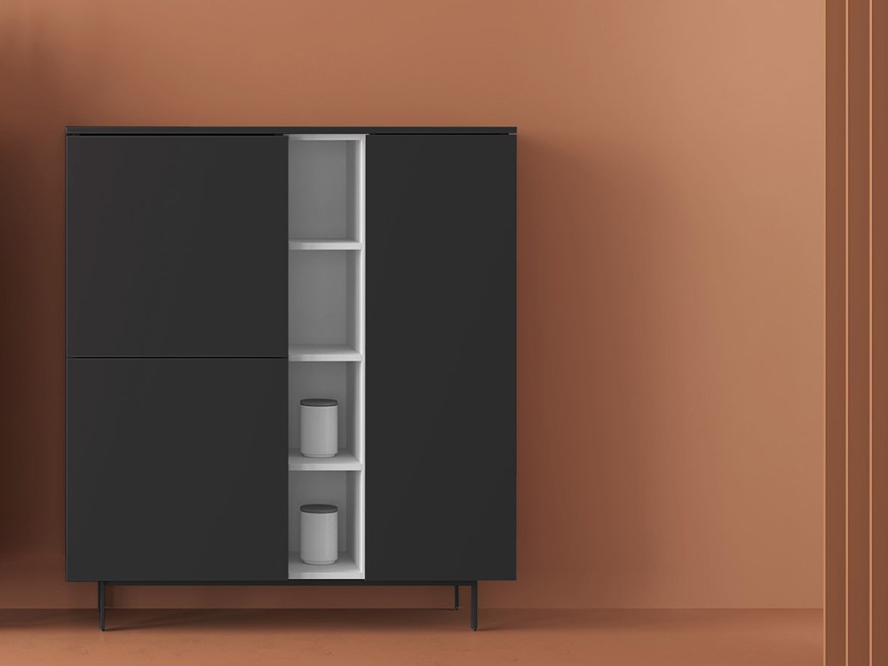 Aparador cubo Muss 15b de melamina de primera calidad Tegar Mobel - 3