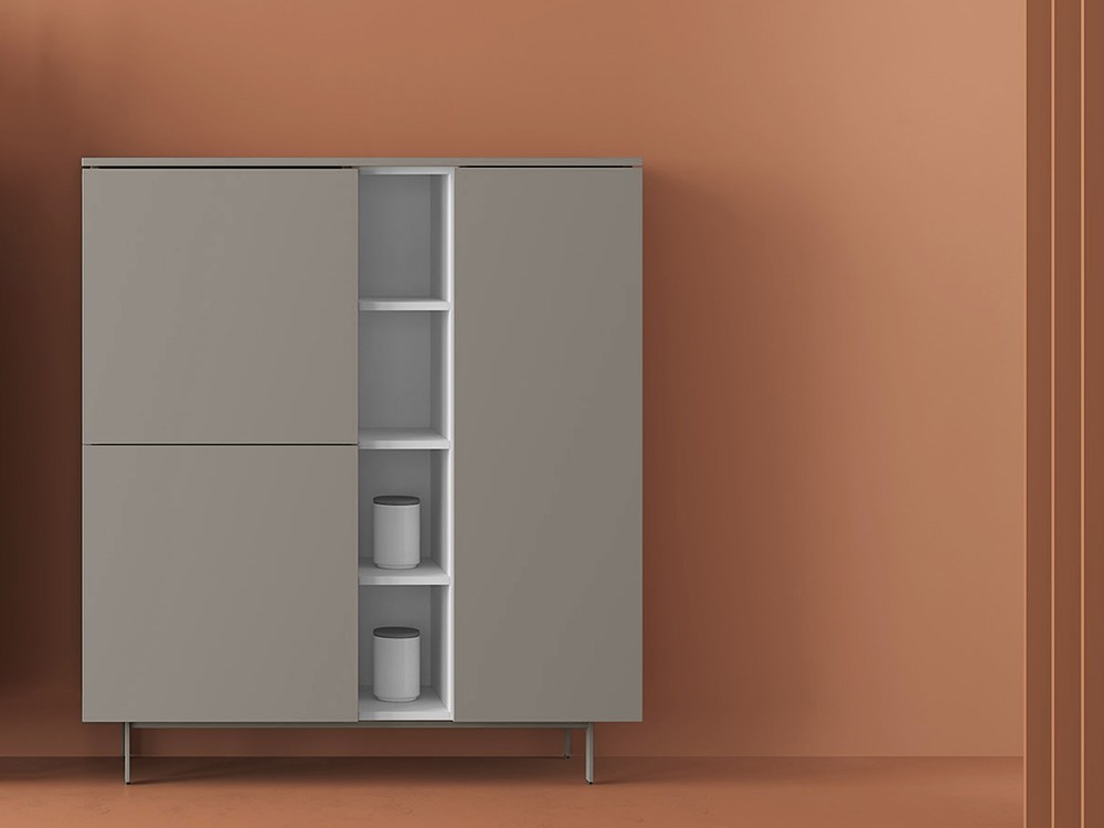 Aparador cubo Muss 15b de melamina de primera calidad Tegar Mobel - 6