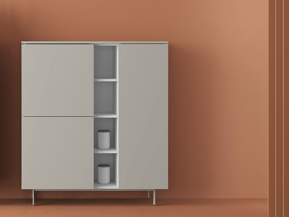 Aparador cubo Muss 15b de melamina de primera calidad Tegar Mobel - 2