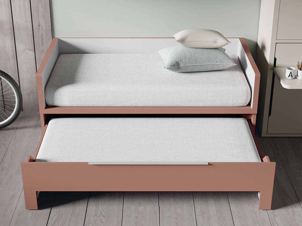 Cama Compacta Premium con dos camas de 90x190cm QBn12 de Tegar Mobel - 3