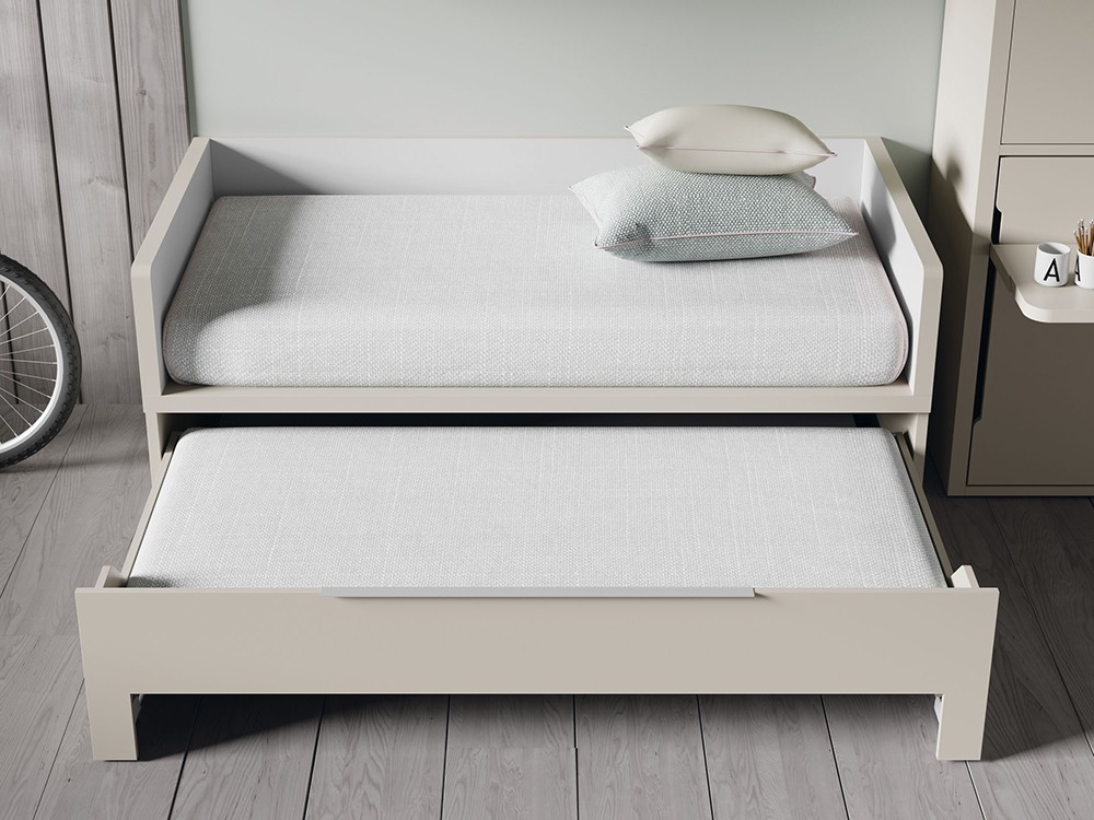 Cama Compacta Premium con dos camas de 90x190cm QBn12 de Tegar Mobel - 2