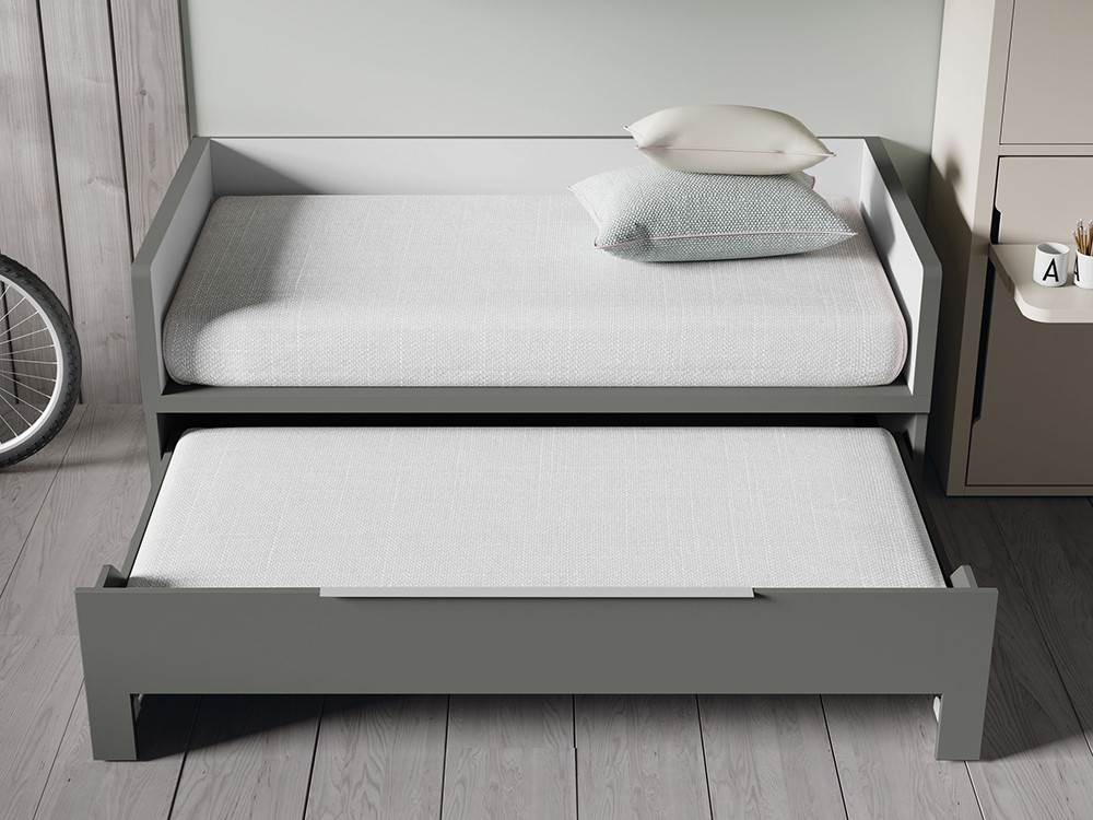 Cama Compacta Premium con dos camas de 90x190cm QBn12 de Tegar Mobel - 5