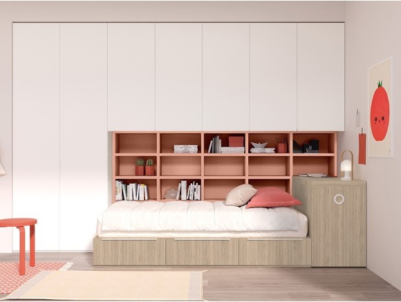 Cama apilable con tres cajones New Home Tegar Mobel - 2