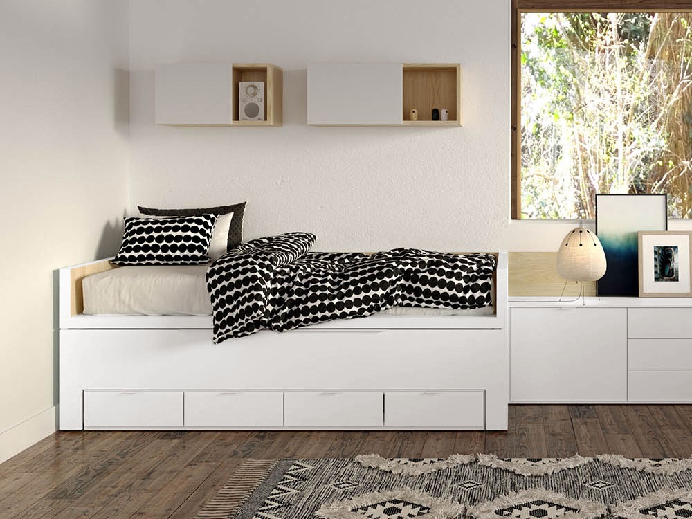 Compacta premium bicolor QBn-New 05 de Tegar Mobel - 1