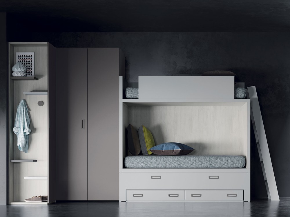 Litera Dado con cama compacta Premium Tegar Mobel - 2