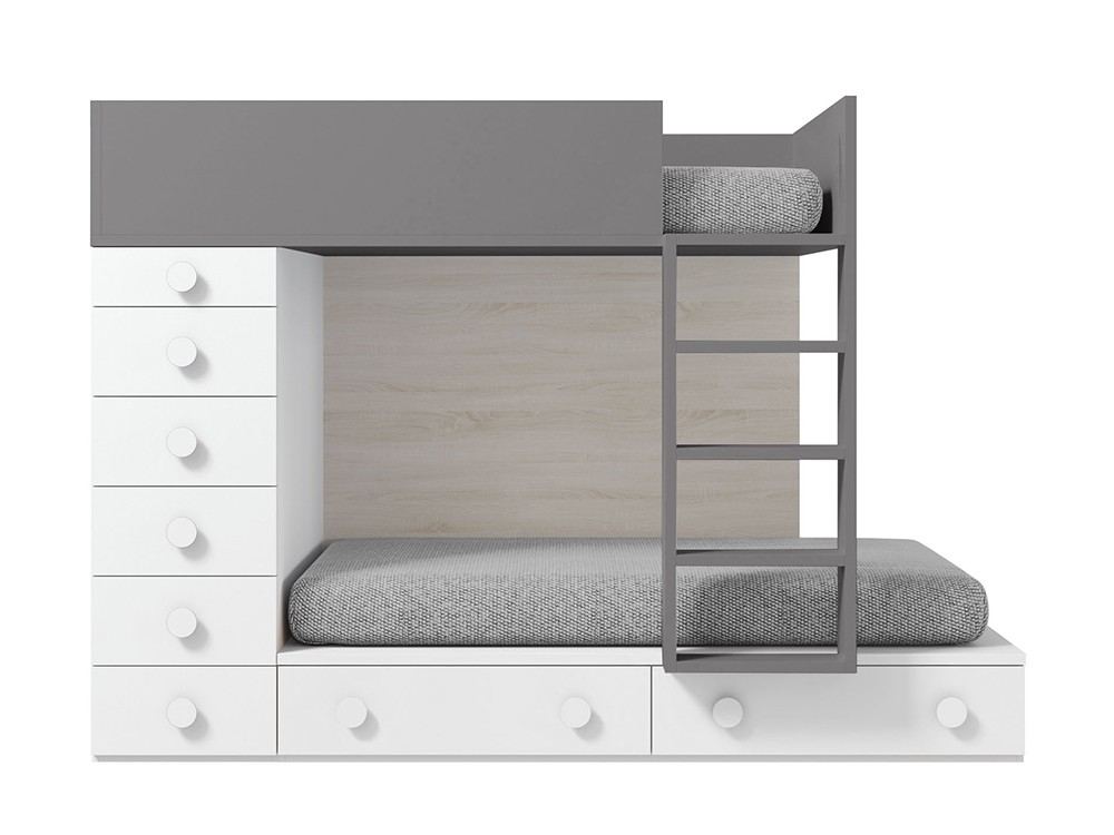 Litera tren Vitta con cajones de Tegar Mobel - 5