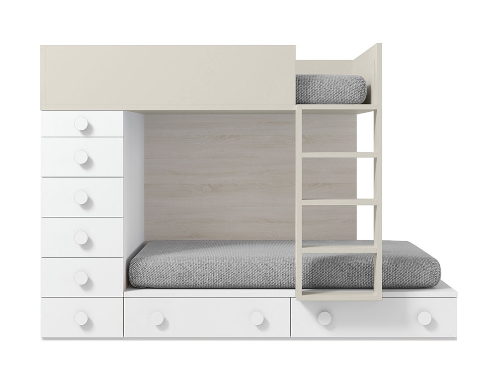 Litera tren Vitta con cajones de Tegar Mobel - 7