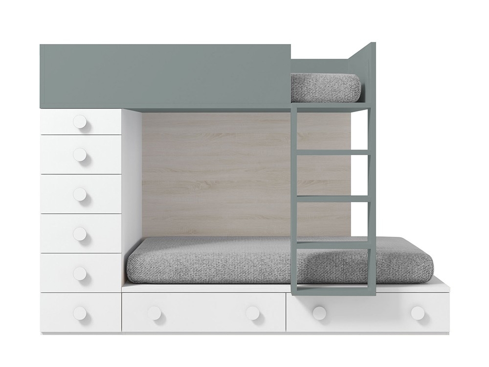 Litera tren Vitta con cajones de Tegar Mobel - 1