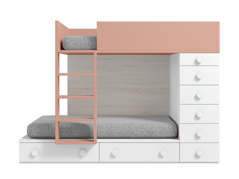 Litera tren Vitta con cajones de Tegar Mobel - 12