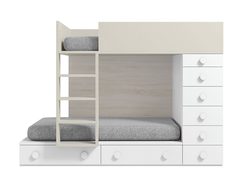 Litera tren Vitta con cajones de Tegar Mobel - 14