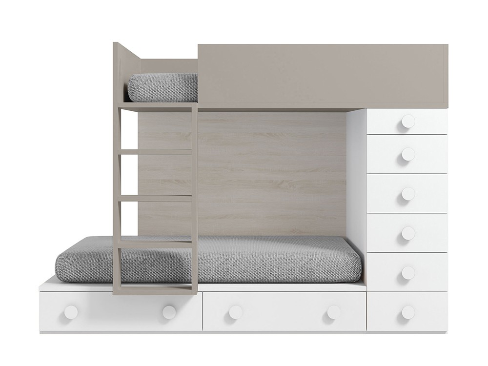 Litera tren Vitta con cajones de Tegar Mobel - 19