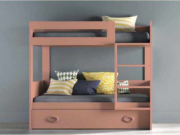Litera Vitta Colors con cama nido Tegar Mobel