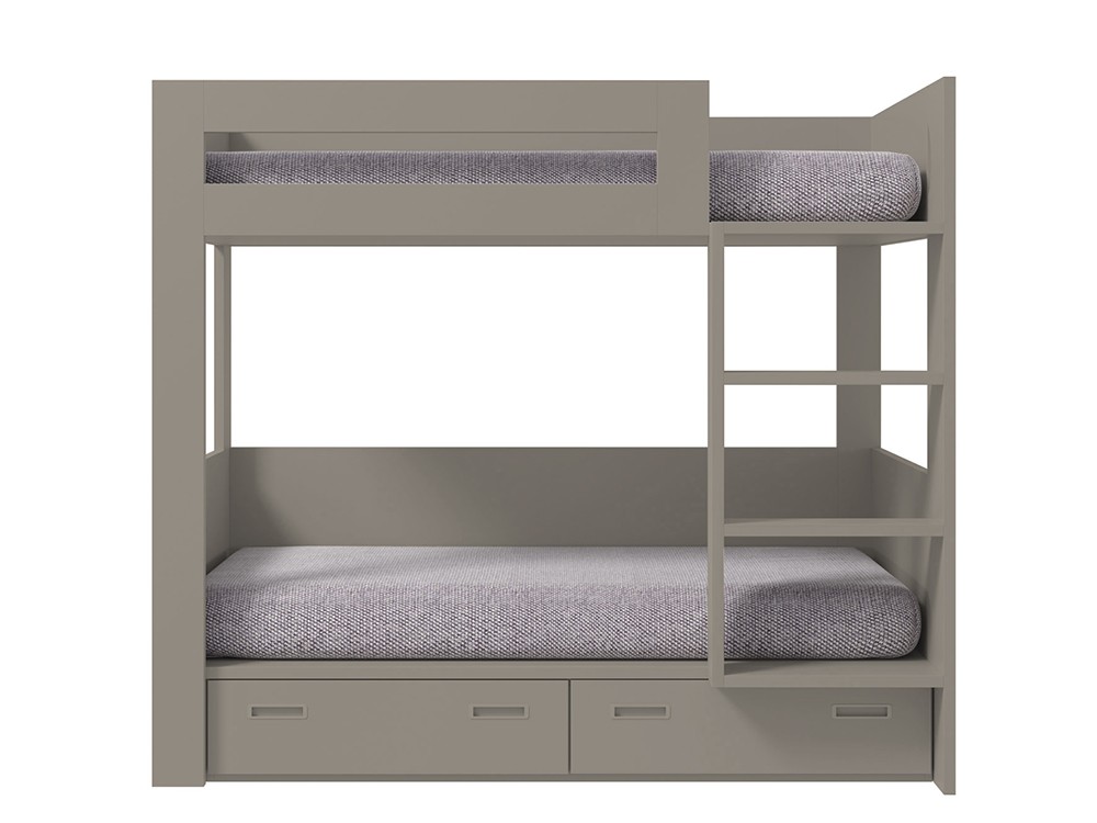 Litera Vitta Colors con dos cajones de Tegar Mobel - 1