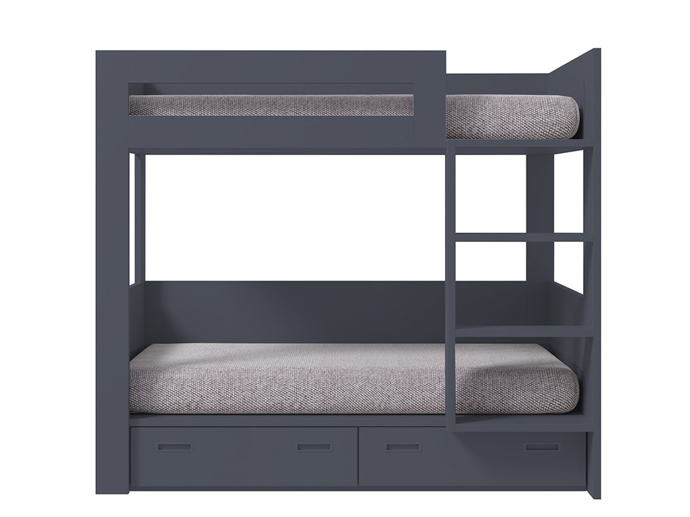 Litera Vitta Colors con dos cajones de Tegar Mobel - 2