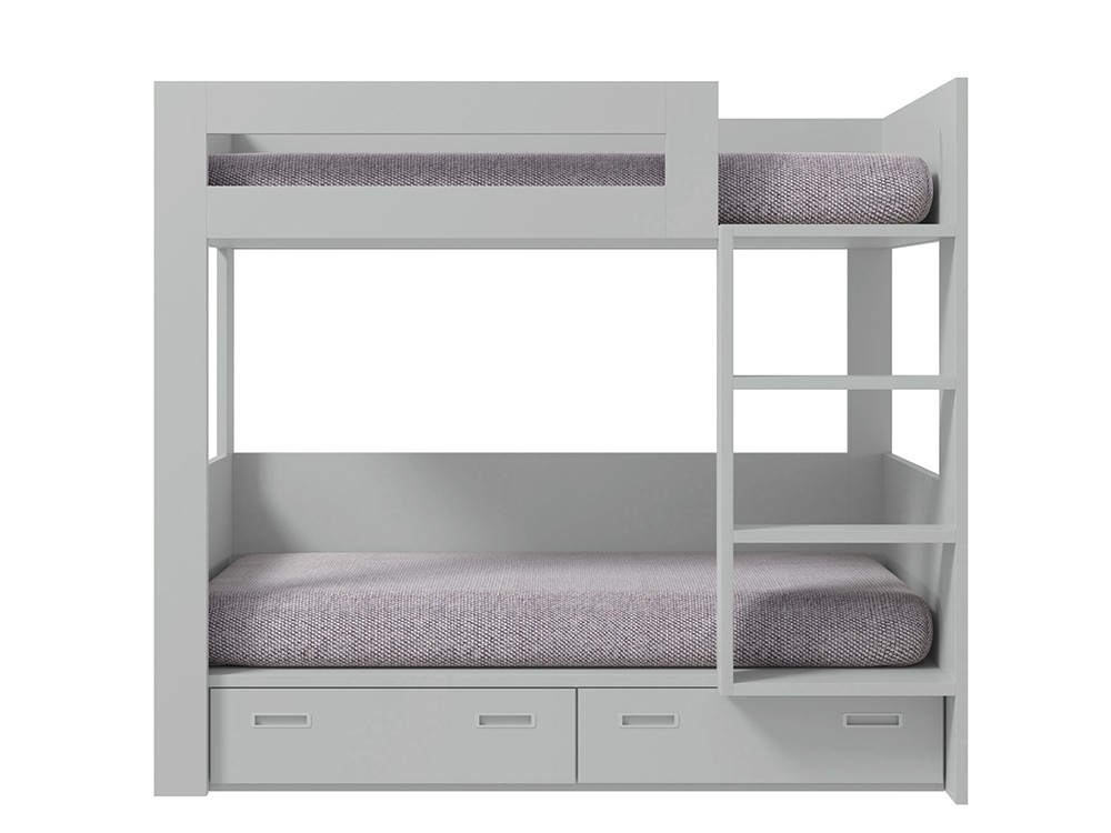 Litera Vitta Colors con dos cajones de Tegar Mobel - 3