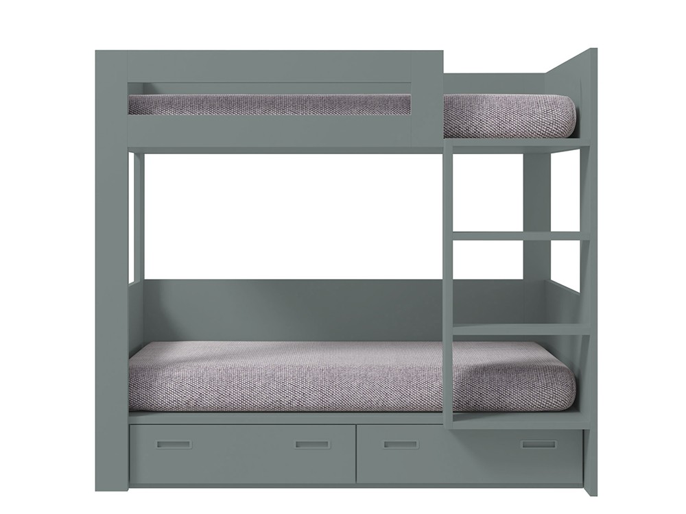 Litera Vitta Colors con dos cajones de Tegar Mobel - 4