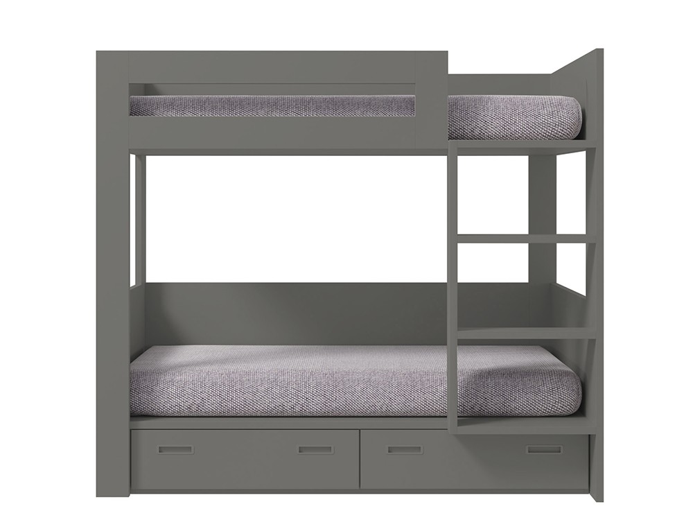 Litera Vitta Colors con dos cajones de Tegar Mobel - 5