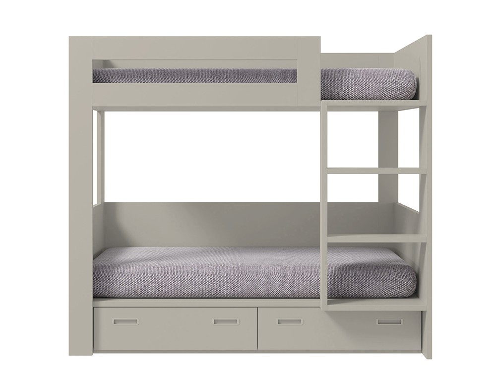 Litera Vitta Colors con dos cajones de Tegar Mobel - 8