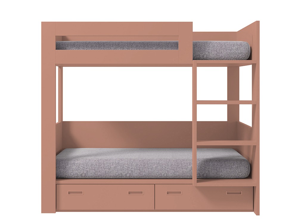 Litera Vitta Colors con dos cajones de Tegar Mobel - 9