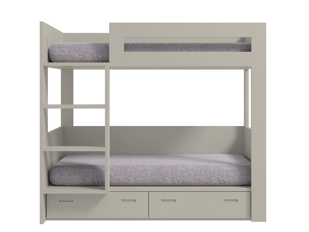 Litera Vitta Colors con dos cajones de Tegar Mobel - 11